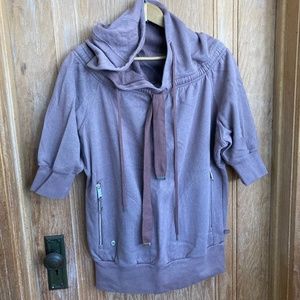 Stella McCartney for Adidas Zip 1/4 Sleeve Sweatshirt Size Medium